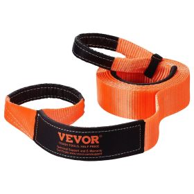VEVOR Car Tow Cable Towing Strap Rope 36000 lbs 20 ft Emergency Heavy Duty Strap