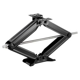 VEVOR 9000 lbs RV Scissor Jacks, 4-23.4 in RV Stabilizer Leveling Scissor Jacks, Set of 4, Heavy Duty Stabilizer Jack with Crank Handle